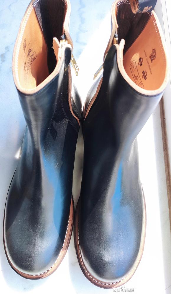 霍尔文CXL黑色茶芯  德永胜也 A14切尔西开箱-3.jpg