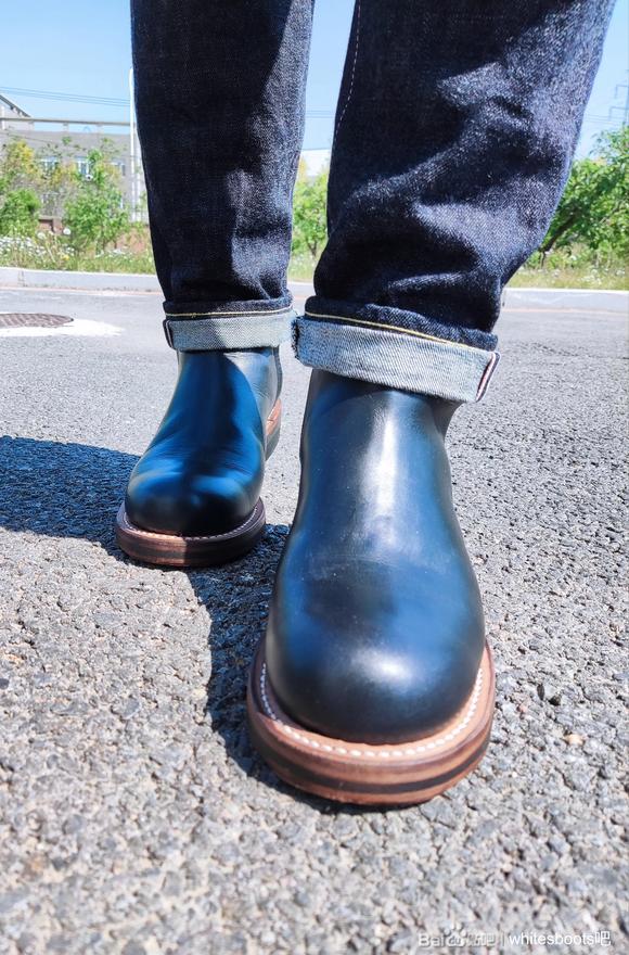 霍尔文CXL黑色茶芯  德永胜也 A14切尔西开箱-5.jpg