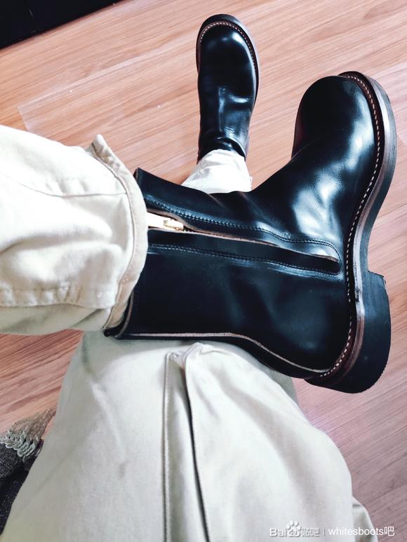 霍尔文CXL黑色茶芯  德永胜也 A14切尔西开箱-7.jpg