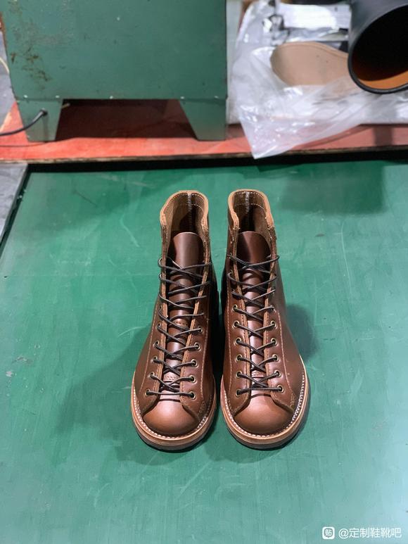 拳击手靴 机器固特异四分之三工艺 工装靴-1.jpg