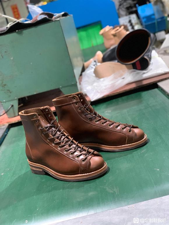 拳击手靴 机器固特异四分之三工艺 工装靴-4.jpg